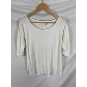 Lands end Basic White Tshirt Size Large 14-16